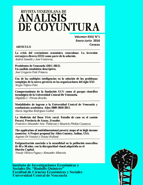 Revista Venezolana de Análisis de Coyuntura