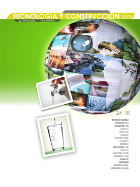 					Ver Vol. 24 Núm. 3 (2008): Tecnología y Construcción
				